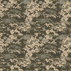 military texture of fabric