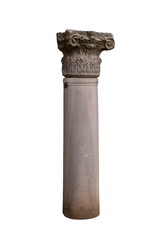 Old plaster sculptures and bas-reliefs, wall texture and patterns. Elements of architectural decorations of buildings. On the streets in Istanbul, public places.