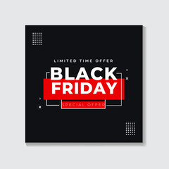 Black Friday Social Media Post Design Templates