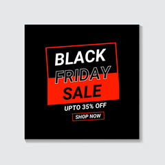 Black Friday Social Media Post Design Templates