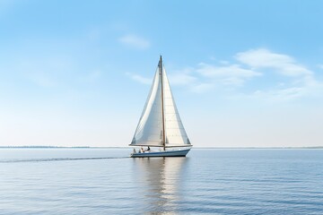 Fototapeta premium sailboat on the sea