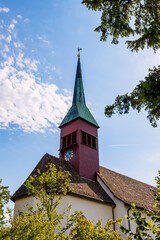 Chapelle aux Chûtes du Rhin en Suisse