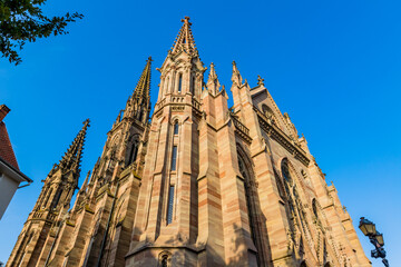 Fototapeta premium Le Temple Saint-Étienne à Mulhouse