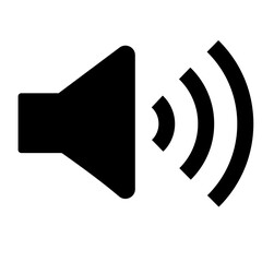 Sound on vector icon