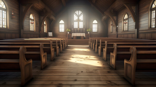 Old wooden Church, historical church