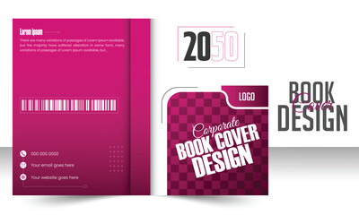 corporate book  cover design.