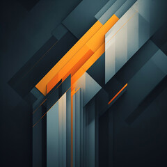 minimal geometric artwork, abstract futuristic wallpaper