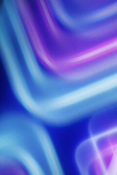 L&iacute;neas borrosas en forma de ondas con luz dicroica, con desenfoque y movimiento ondulante en velocidad presenta colores suaves, formando un dise&ntilde;o abstracto muy original para fondos 