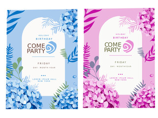 set of invitation