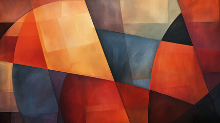 Cubist Inspired Abstracts texture background