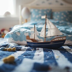 Embark on a Midjourney Adventure with a Toy Pirate Ship