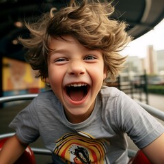 Spinning Top with Vibrant Streaks of Color, Perfect for Playtime