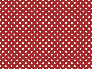 texturised white color polka dots over brown background