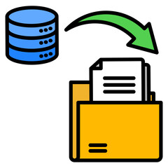 Data Migration Icon