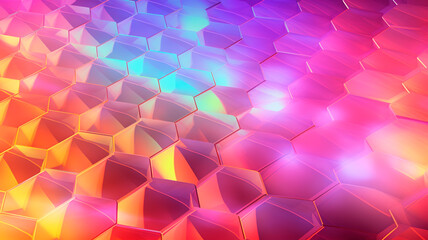 modern technology geometric hexagonal background.