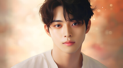 Photo of young korean man