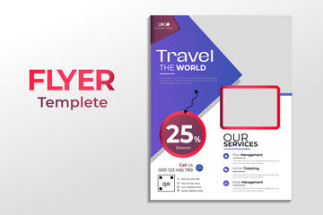 Corporate business presentation guide brochure template, Annual report, multi-pages minimalist flat geometric business brochure design template, Square size.