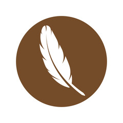 Quill pen logo