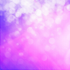 Purple, pink bokeh square background, Suitable for Ads, Posters, Banners, holidays background, christmas banners, and various graphic design works