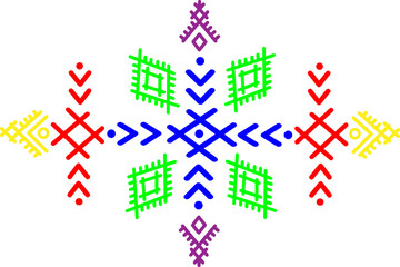 Berber  symbol, Tifinagh, Berber design, Amazigh culture , Amazigh  tattoo.Vector illustration.