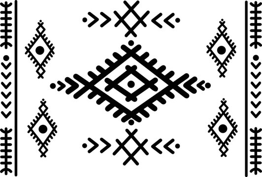 Berber  symbol, Tifinagh, Berber design, Amazigh culture , Amazigh  tattoo.Vector illustration.