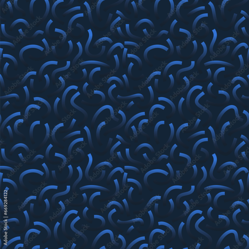 Poster black and white gradient curved lines isolated on white background. transparent bold squiggles.