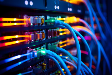 Wired for Excellence: Fiber Optic Server Links
