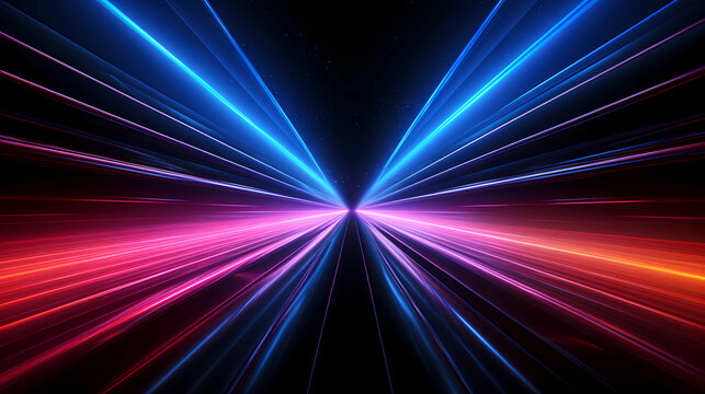 pink purple blue neon lights background