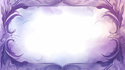 Fototapeta na wymiar dark frame in purple colors, border with negative space, empty space