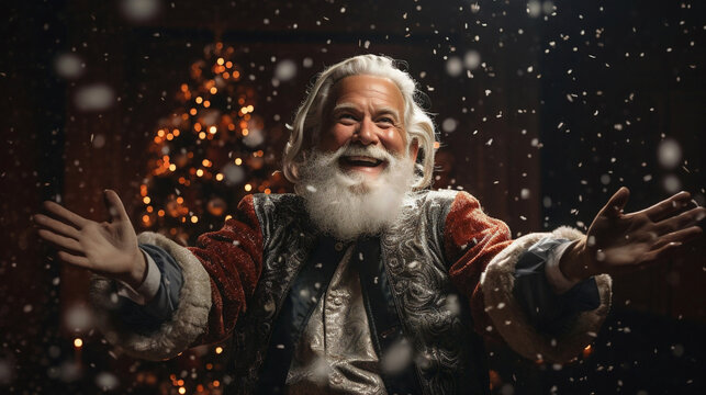 Embrace the New Year with presents, laughter, and cheer alongside Santa Claus! May all your wishes be granted