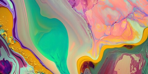 Abstract colorful background wallpaper. Generative AI