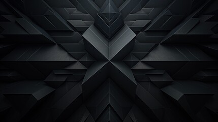 Geometric symmetric pattern, dark background, simple minimal backgrounds