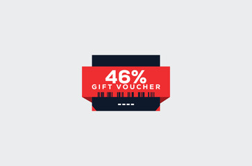 46 Gift Voucher Minimalist signs and symbols design with fantastic color combination and style