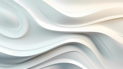 abstract white background with a wave pattern