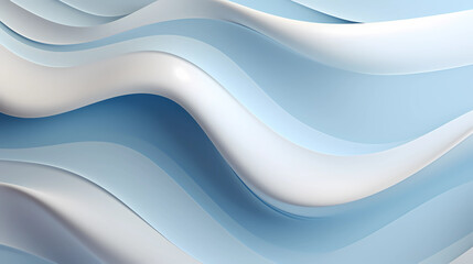 Obraz premium abstract white background with a wave pattern