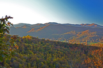 autumn in the Appalachian mountains 01
