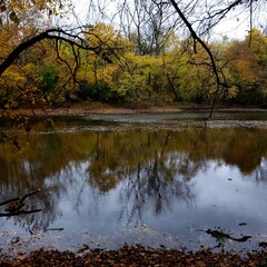 Olentangy River in Autumn, Columbus, Ohio