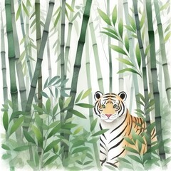 portrait of a tiger