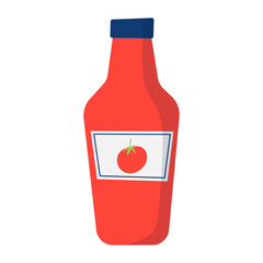 tomato sauce ketchup food illustration 