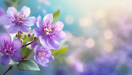 Fototapeta premium spring flowers background