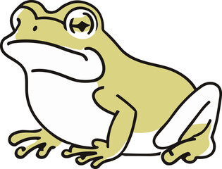 カエルのイラスト
