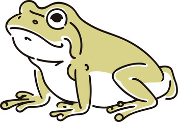 カエルのイラスト