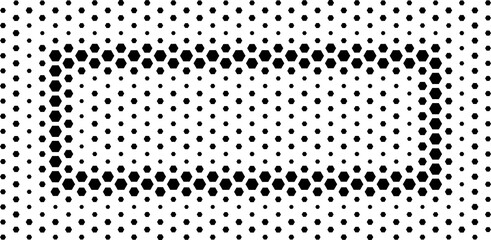 Hexagon abstract background, hexagon seamless pattern, honey geometric background pattern
