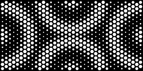 Hexagonal abstract background featuring honeycomb geometric patterns.