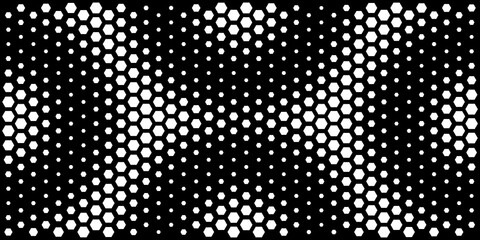 Hexagonal abstract background featuring honeycomb geometric patterns.