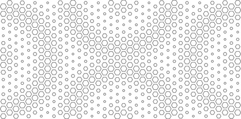 Hexagonal abstract background featuring honeycomb geometric patterns.