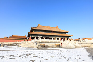 Fototapeta premium The Forbidden City (Palace Museum) in China