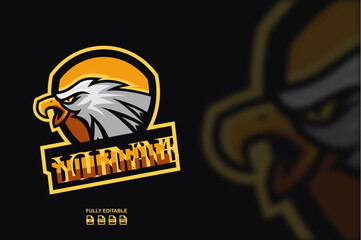 Eagle Mascot Logo