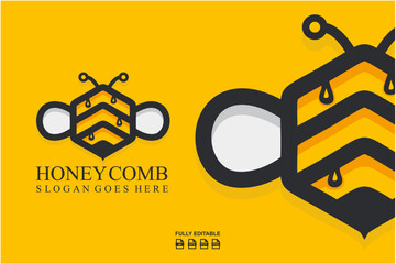 Honey Comb Logo