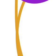 Orange abstract lines background 